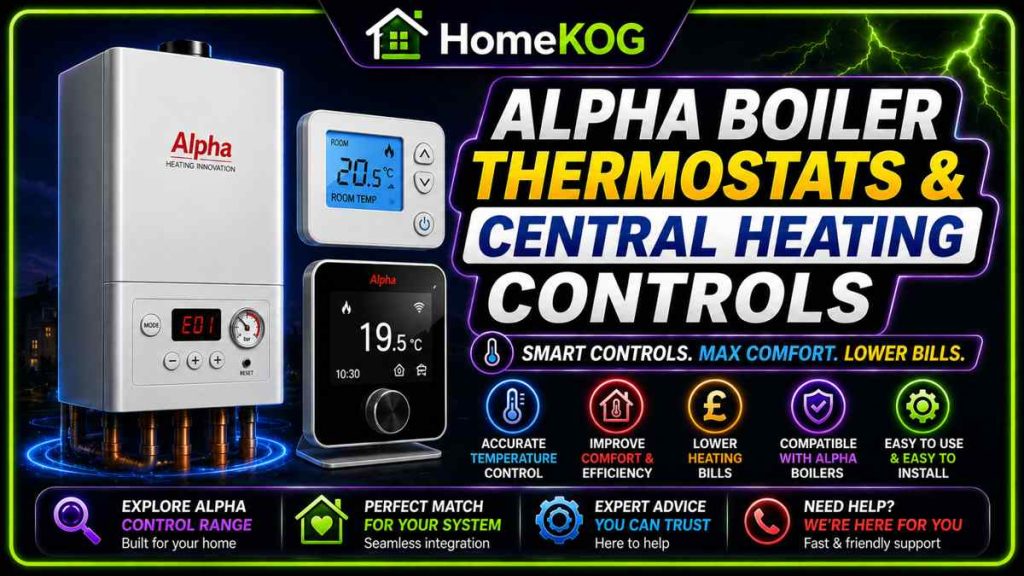 Alpha Boiler Thermostats & Central Heating Controls
