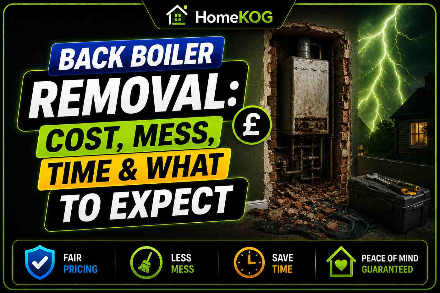 Back Boiler Removal: Cost, Mess, Time & What to Expect