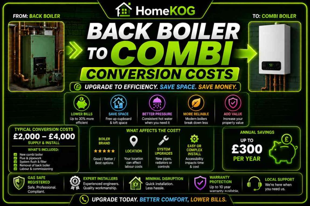 Back Boiler To Combi Conversion Costs