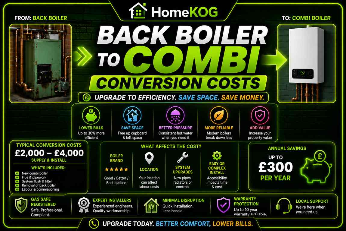 Back Boiler To Combi Conversion Costs