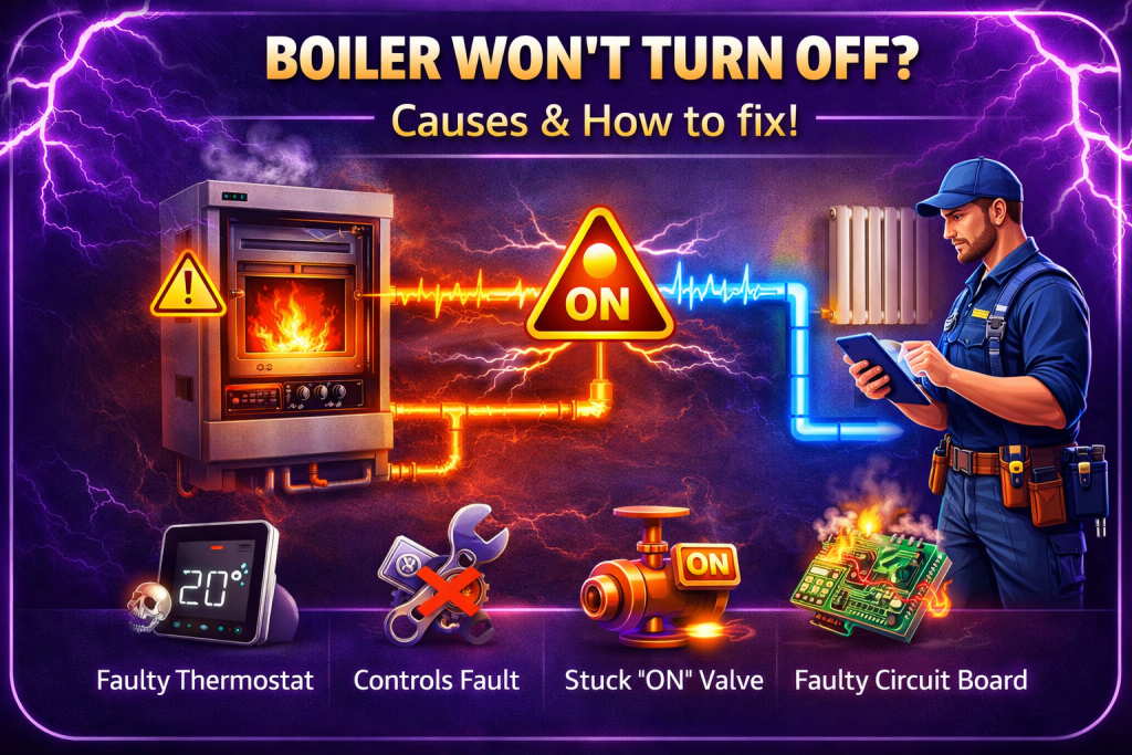 Boiler Won't Turn Off: Causes and How to Fix It 2026