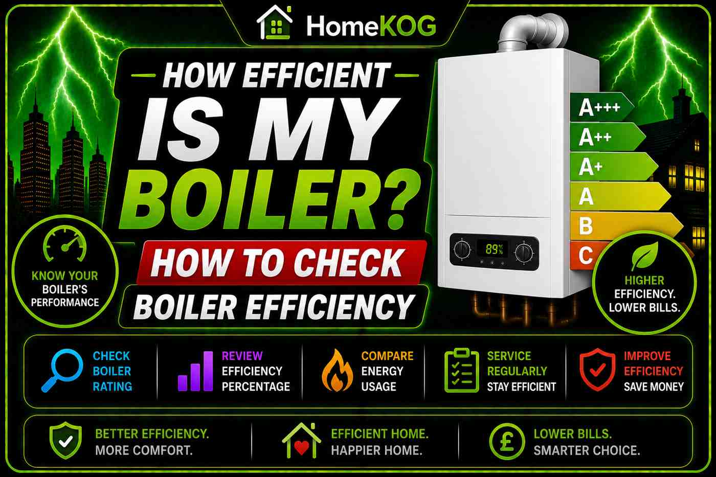 How Efficient Is My Boiler? How To Check Boiler Efficiency