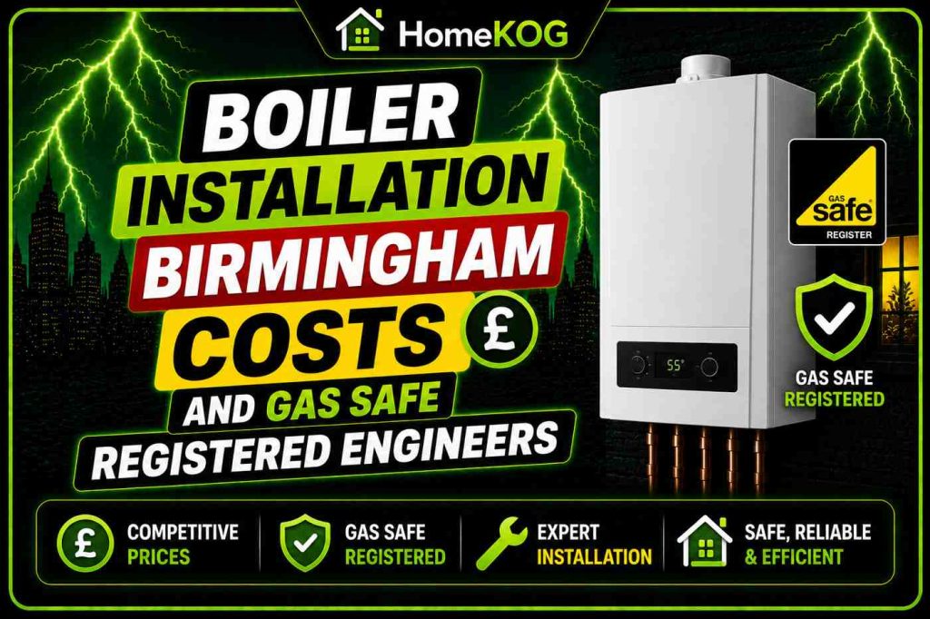 Boiler Installation Birmingham Costs and Gas Safe Registered Engineers