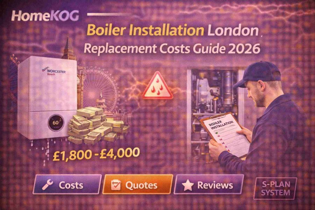 Boiler Installation London: Replacement Costs Guide 2026