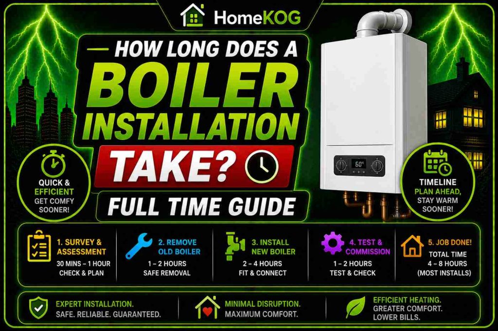 How Long Does a Boiler Installation Take? Full Time Guide