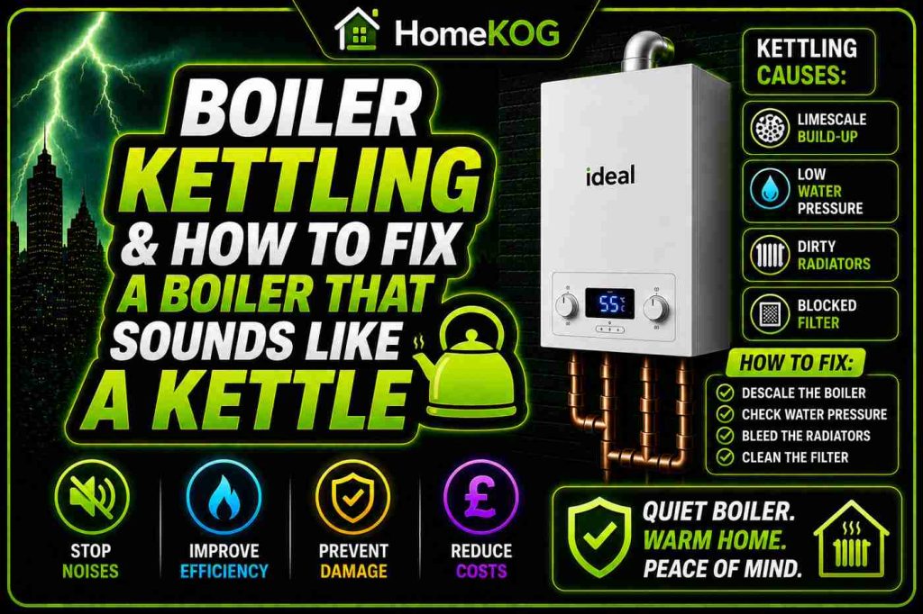 Boiler Kettling & How To Fix a Boiler That Sounds like a Kettle