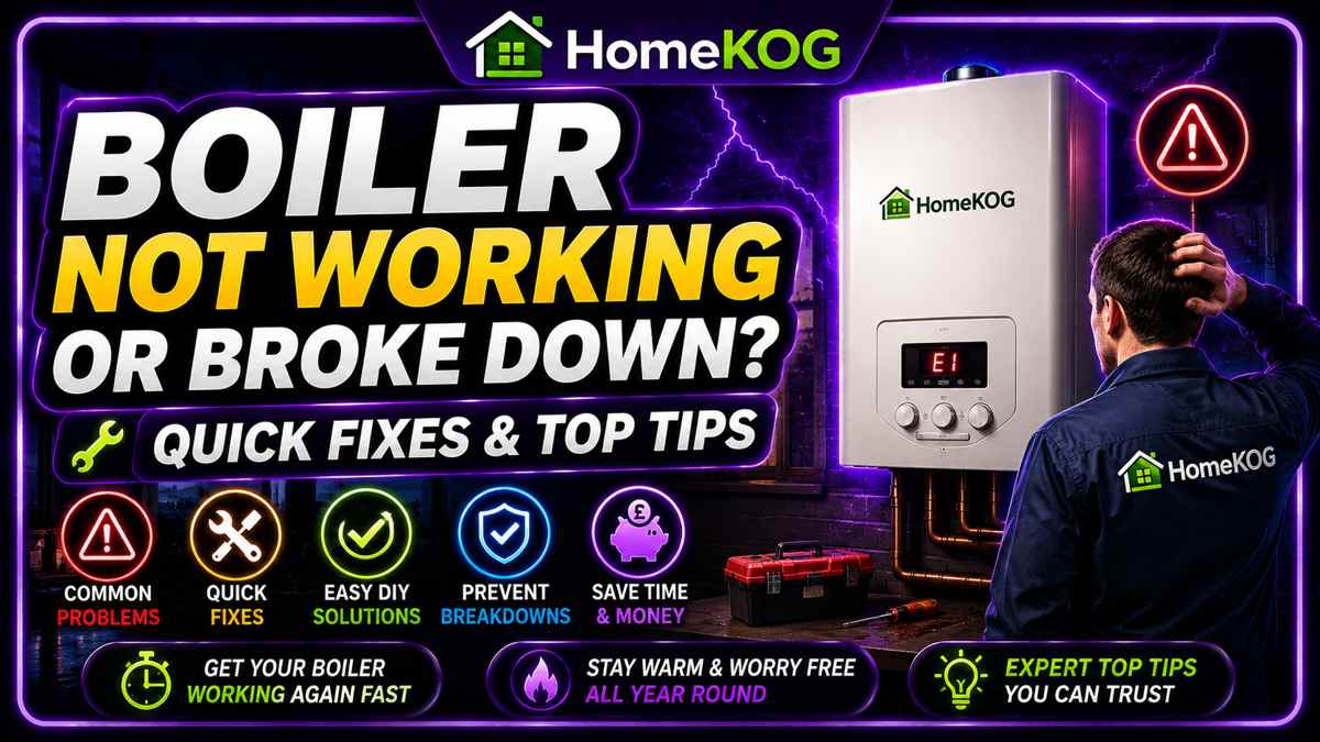 Boiler Not Working or Broke Down? Quick Fixes & Top Tips