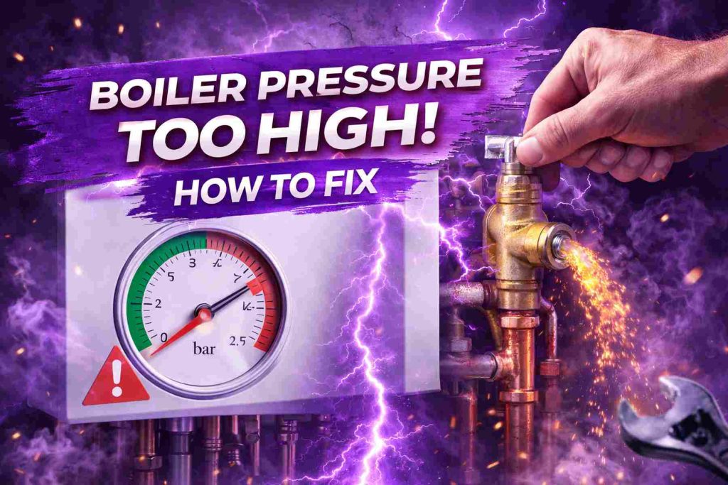 boiler pressure too high