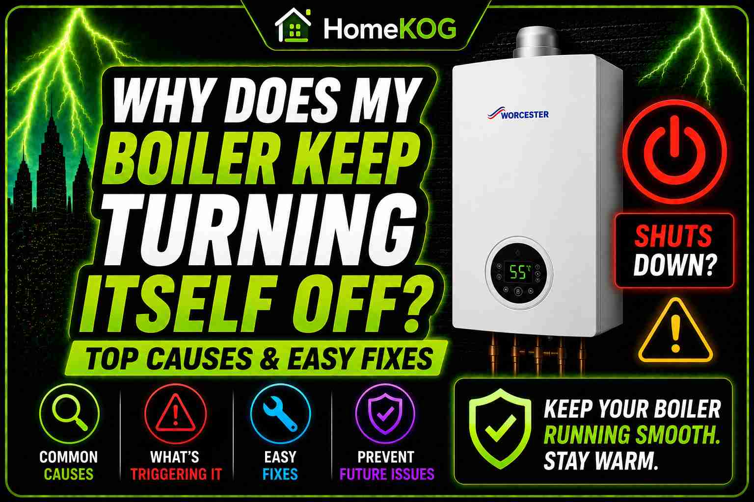 Why Does My Boiler Keep Turning Itself Off? Top Causes & Easy Fixes