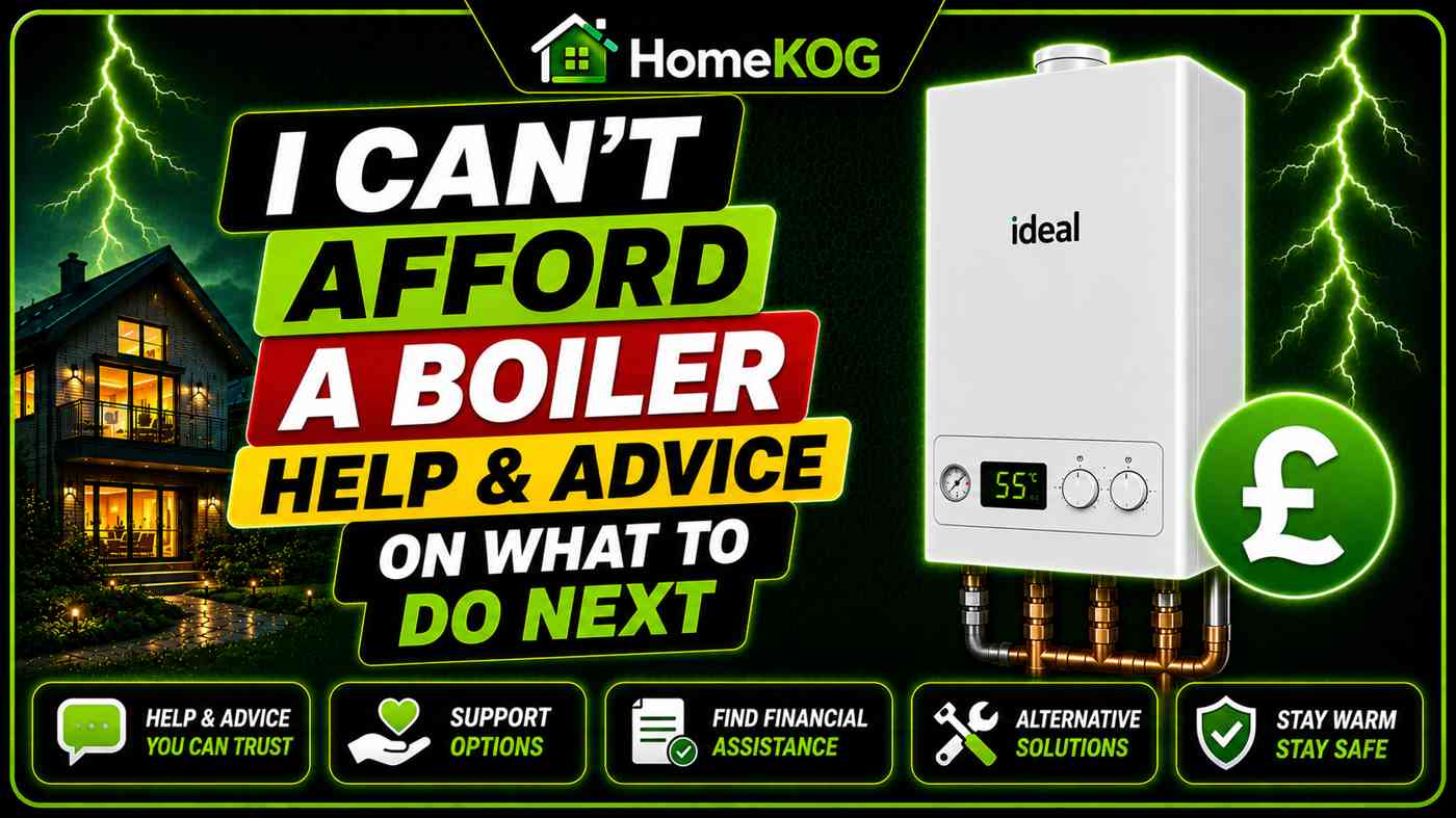 I Can't Afford a Boiler Help & Advice On What To Do Next