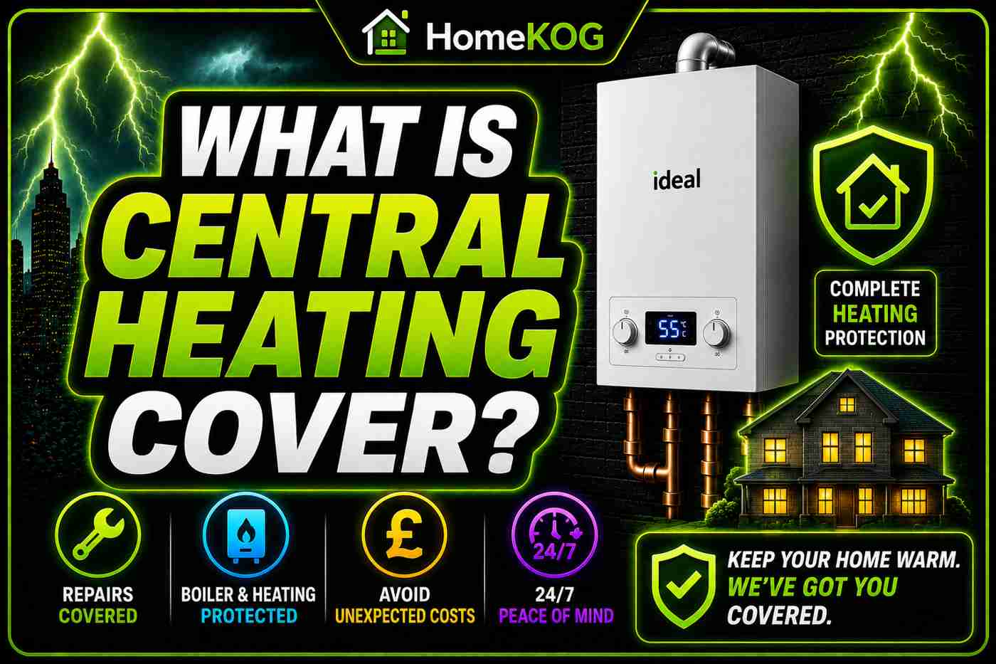 What Is Central Heating Cover?
