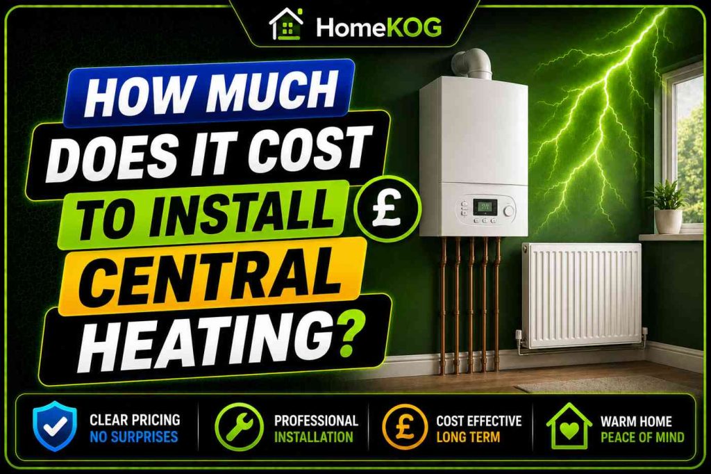 How much does it cost to install central heating?