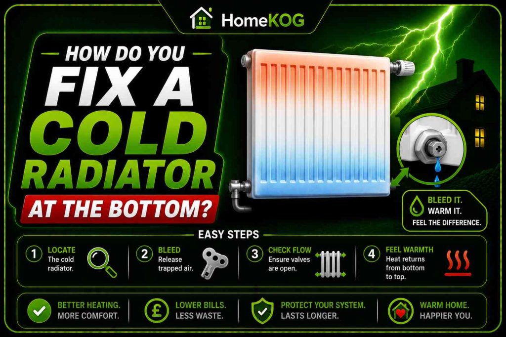 How do You Fix a Cold Radiator at the Bottom?