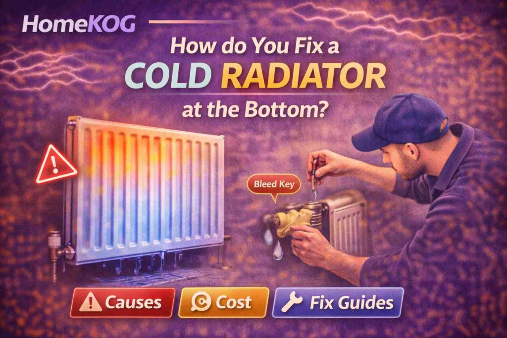 How to Fix a Radiator Cold at the Bottom 2026