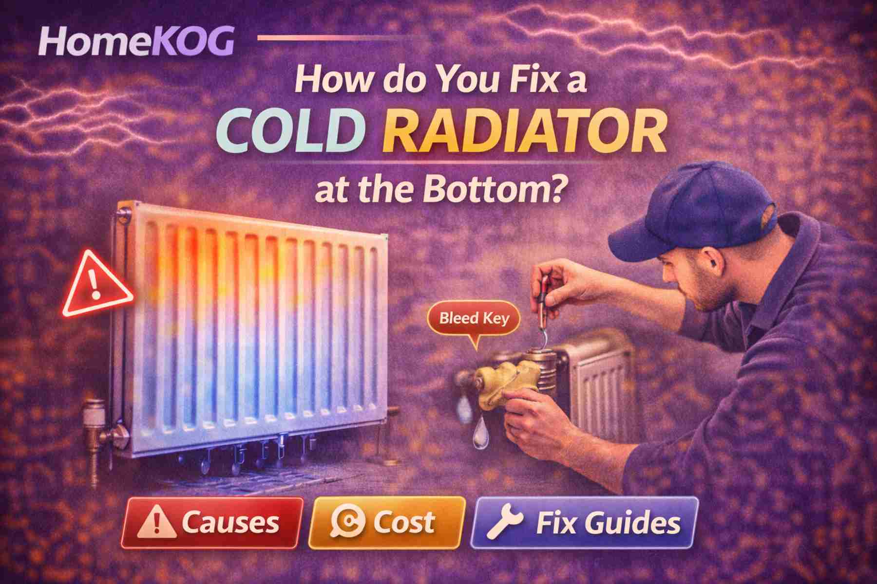 How to Fix a Radiator Cold at the Bottom 2026