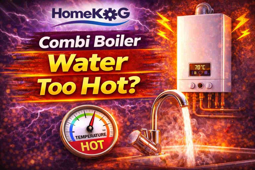 Hot water too hot from your combi boiler
