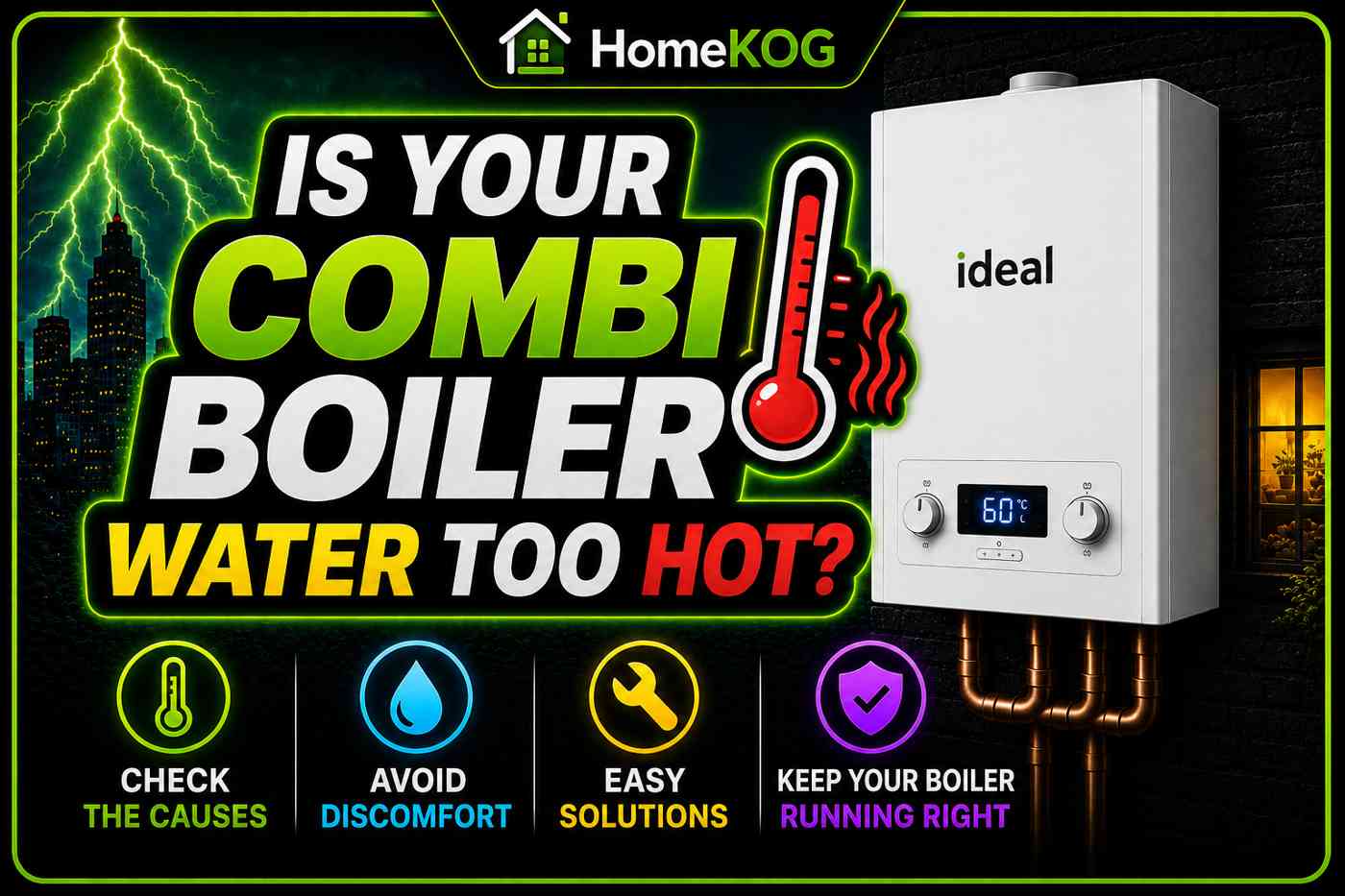 Is Your Combi Boiler Water Too Hot?