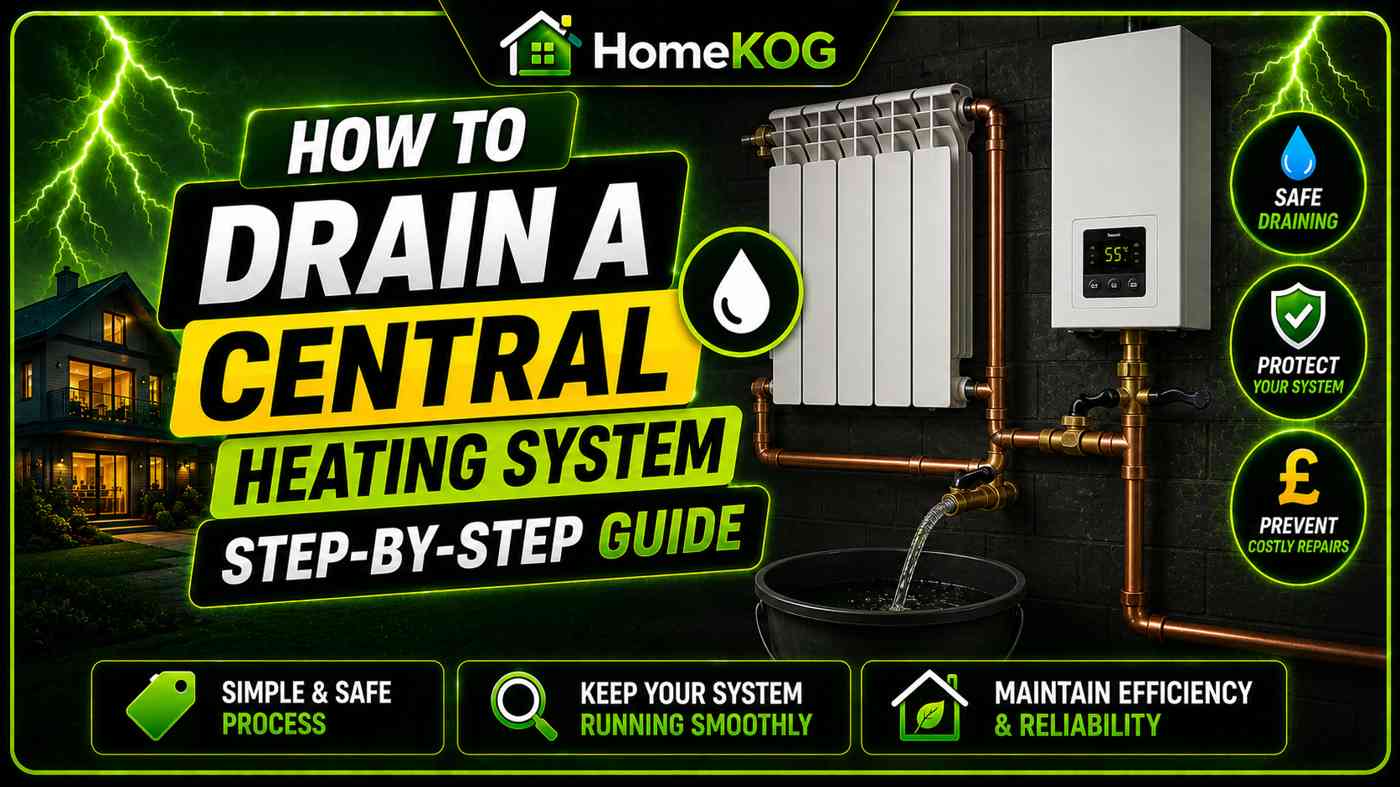 How to Drain a Central Heating System: Step-by-Step Guide