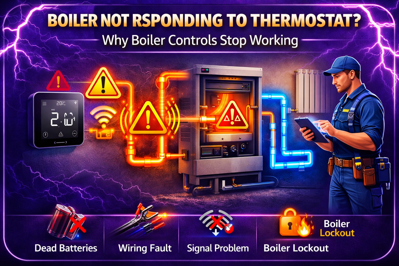 Why Are My Boiler Controls Not Working? Boiler Not Responding to Thermostat 2026
