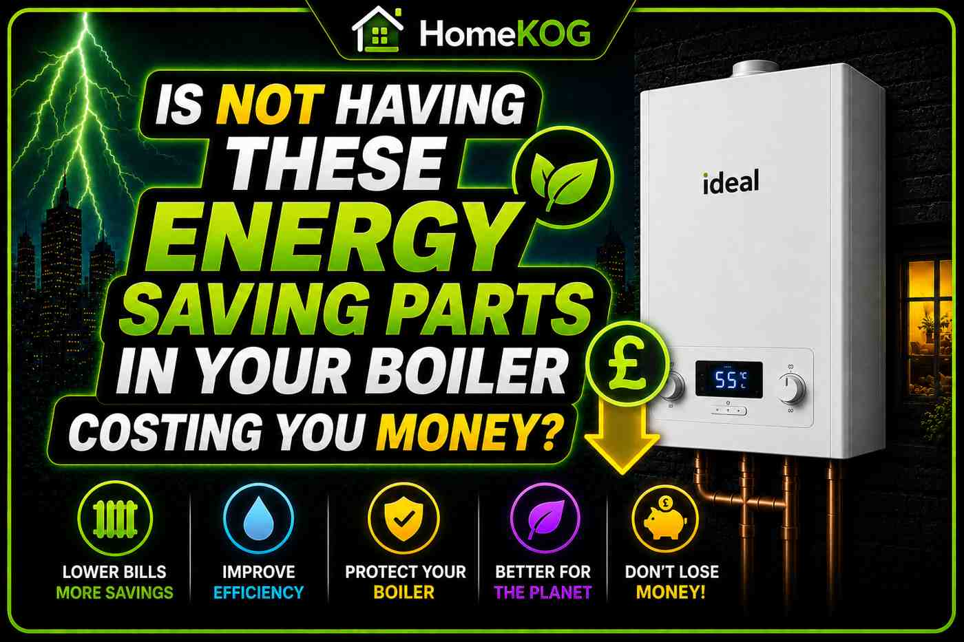 Is NOT having these energy saving parts in your boiler costing you money?