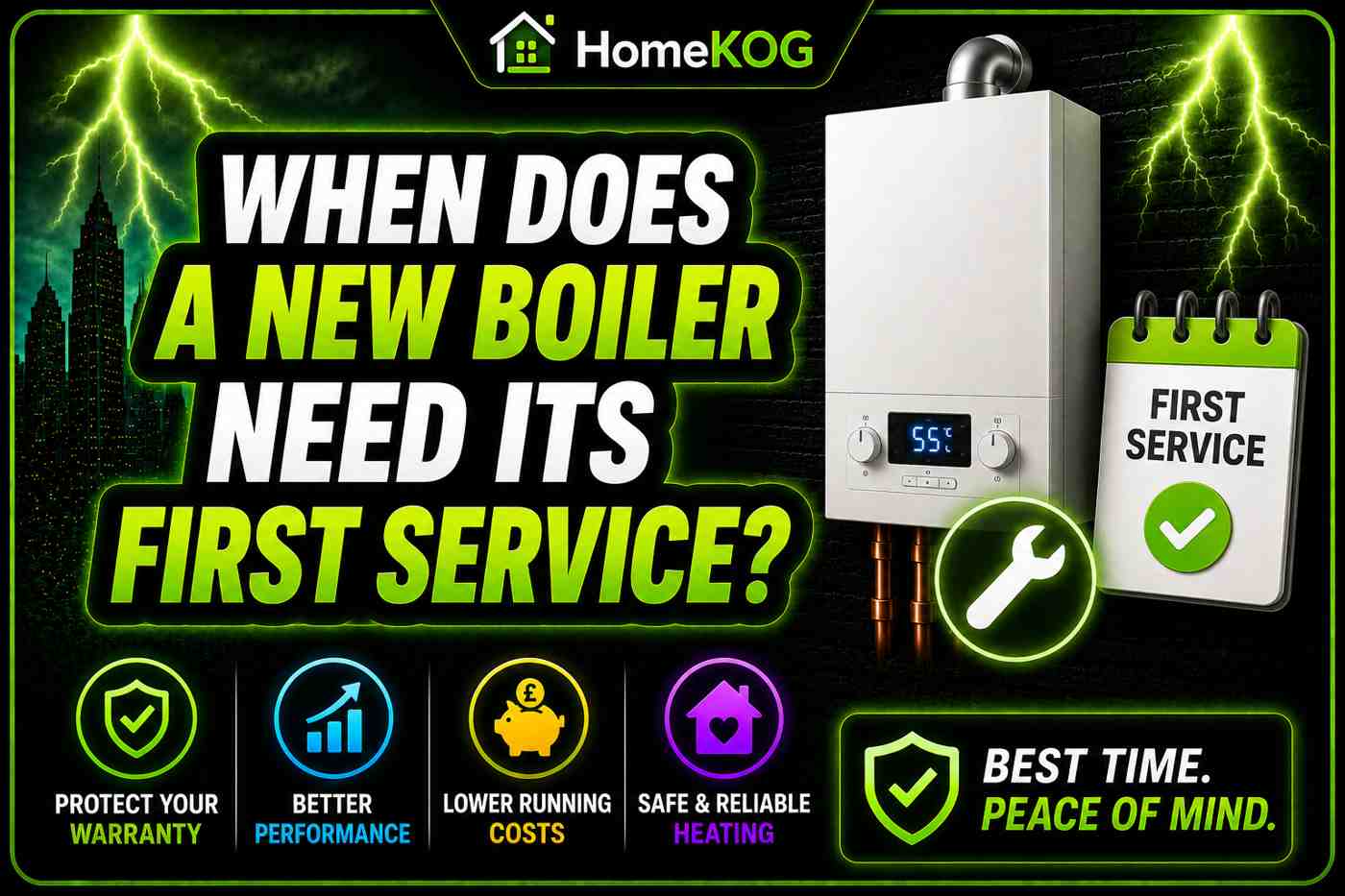 When Does a New Boiler Need Its First Service?