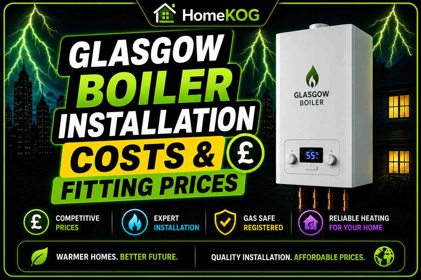 Glasgow Boiler Installation Costs & Fitting Prices