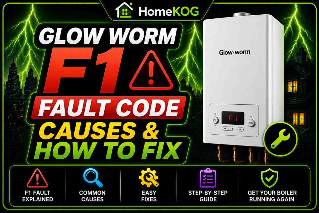 Glow Worm F1 Fault Code Causes & How to Fix