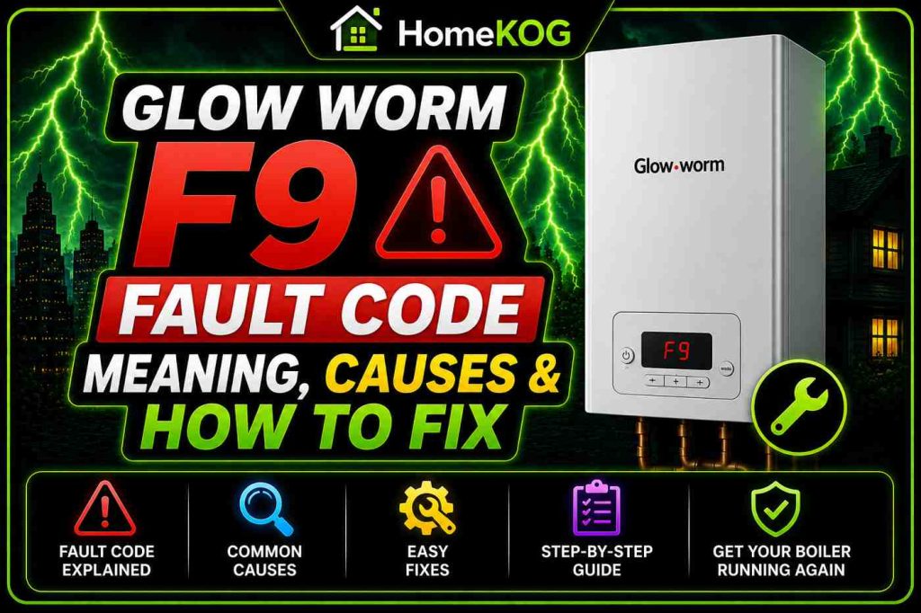 Glow Worm F9 Fault Code Meaning, Causes & How to Fix