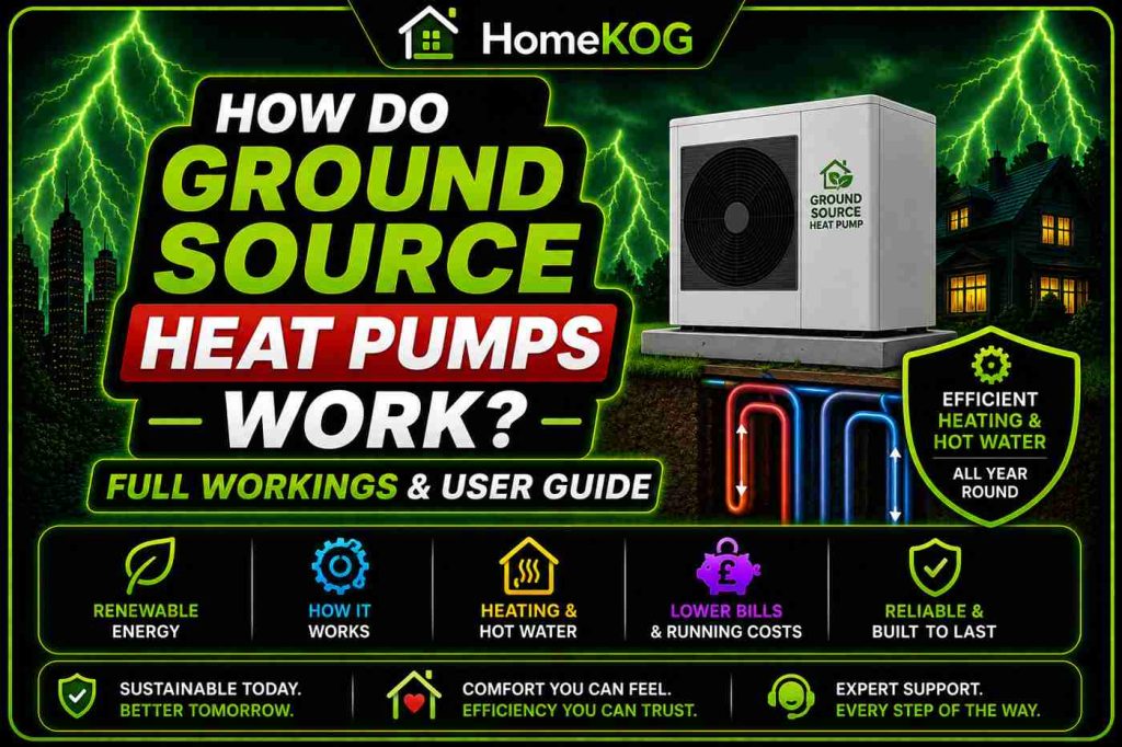 How Do Ground Source Heat Pumps Work? Full Workings & User Guide