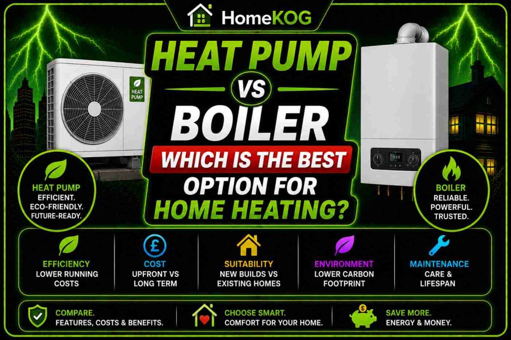 Heat Pump vs Boiler: Which is the best option for home heating?