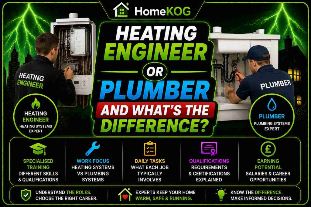 Heating Engineer or Plumber and What's The Difference?