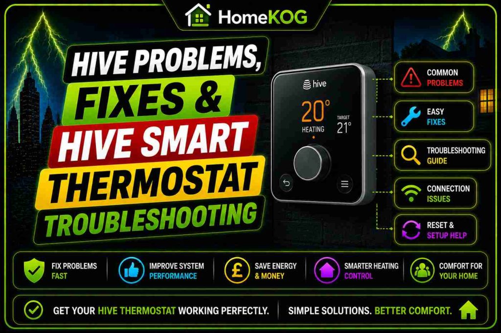 Hive Problems, Fixes & Hive Smart Thermostat Troubleshooting