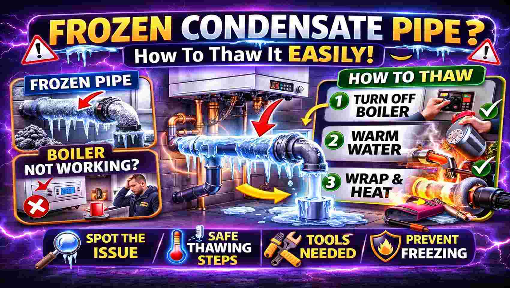 Frozen Condensate Pipe: What It Is and How to Fix It 2026