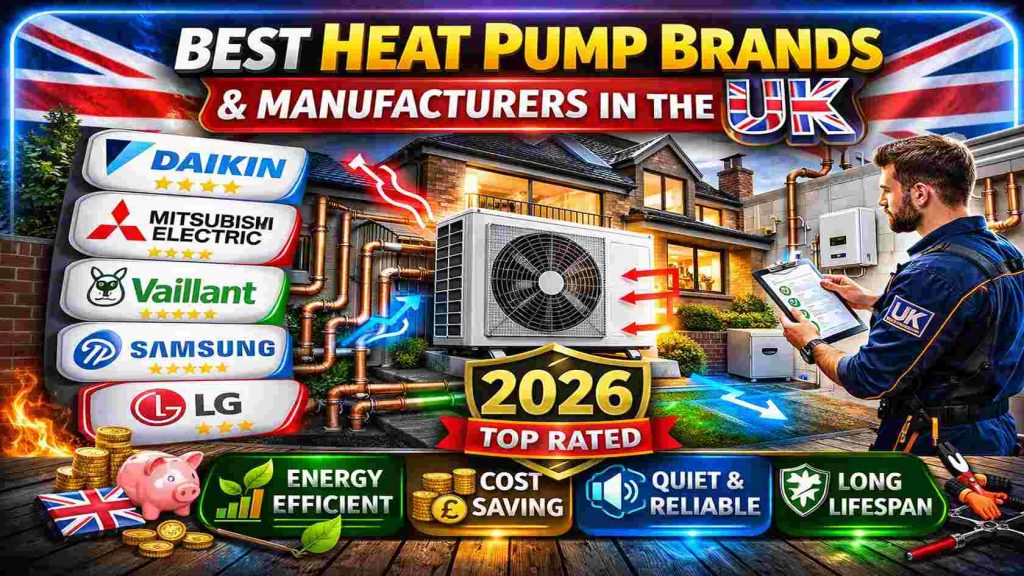 Best Heat Pump Brands and Manufacturers in the UK 2026