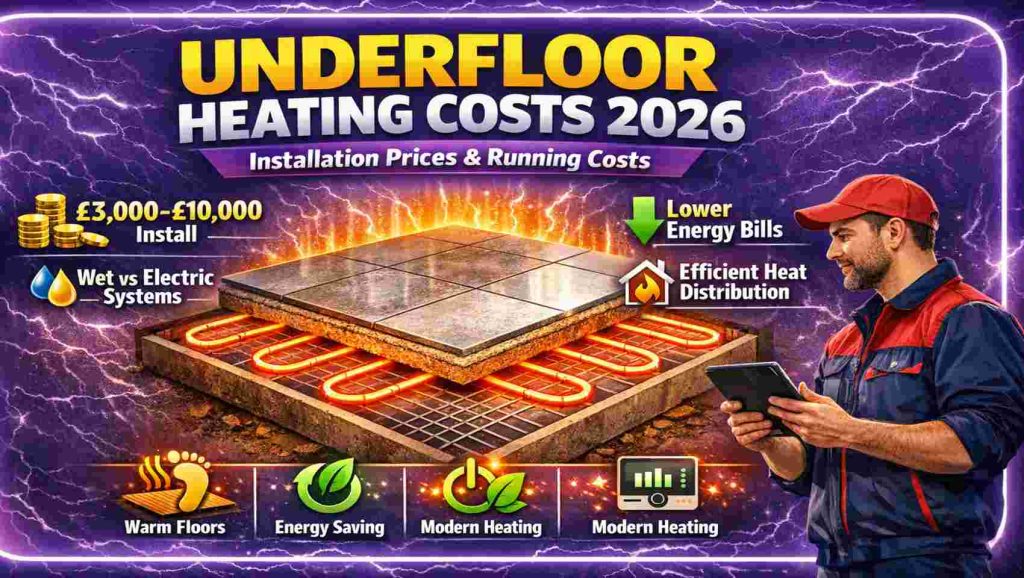 Underfloor Heating Costs, Installation Prices and Running Costs 2026