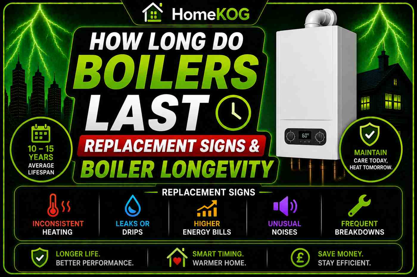 How Long Do Boilers Last - Replacement Signs & Boiler Longevity