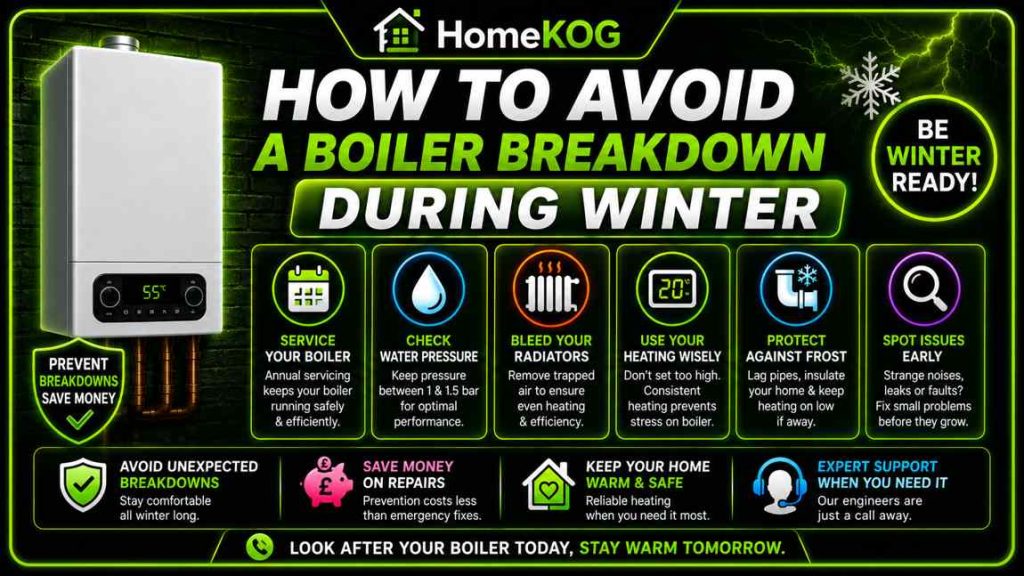 How to avoid a boiler breakdown during winter