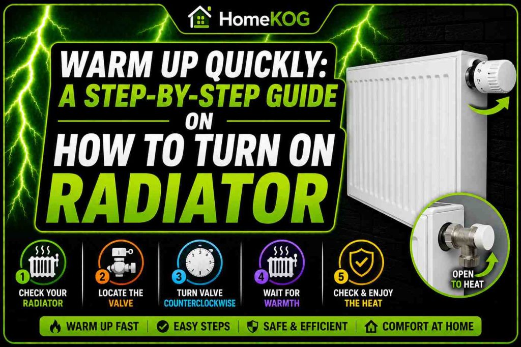 Warm Up Quickly: A Step-by-Step Guide on How to Turn On Radiator