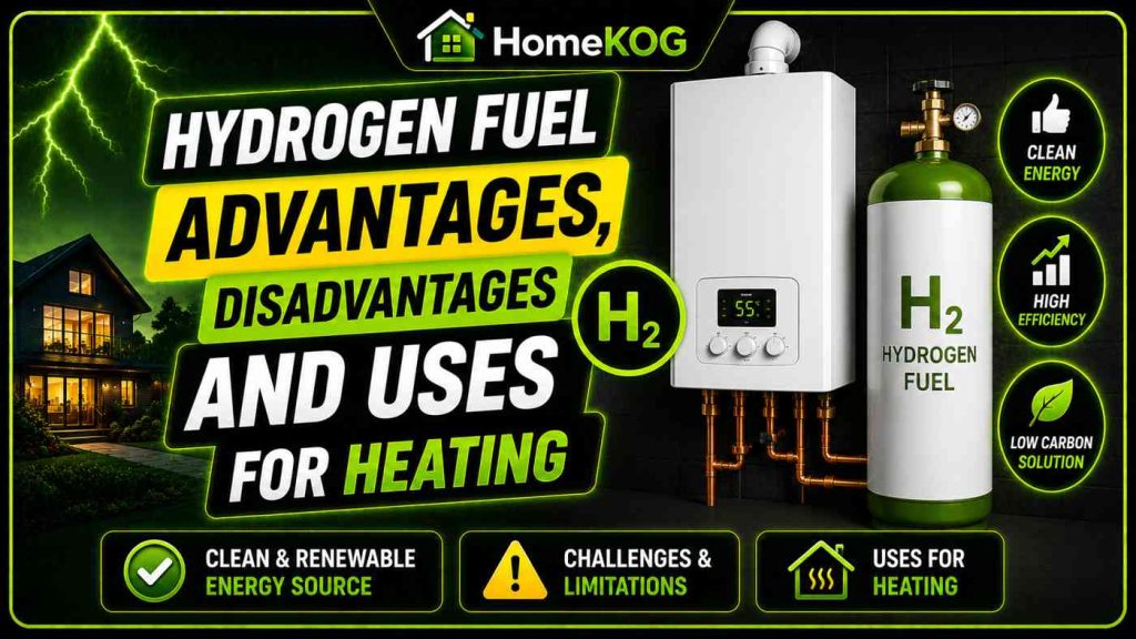 Hydrogen Fuel Advantages, Disadvantages and Uses For Heating