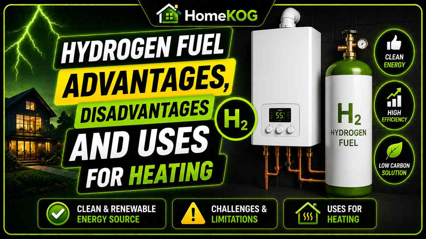Hydrogen Fuel Advantages, Disadvantages and Uses For Heating