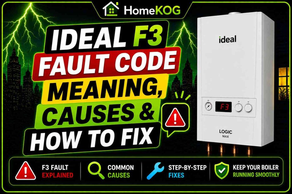 Ideal F3 Fault Code Meaning, Causes & How To Fix