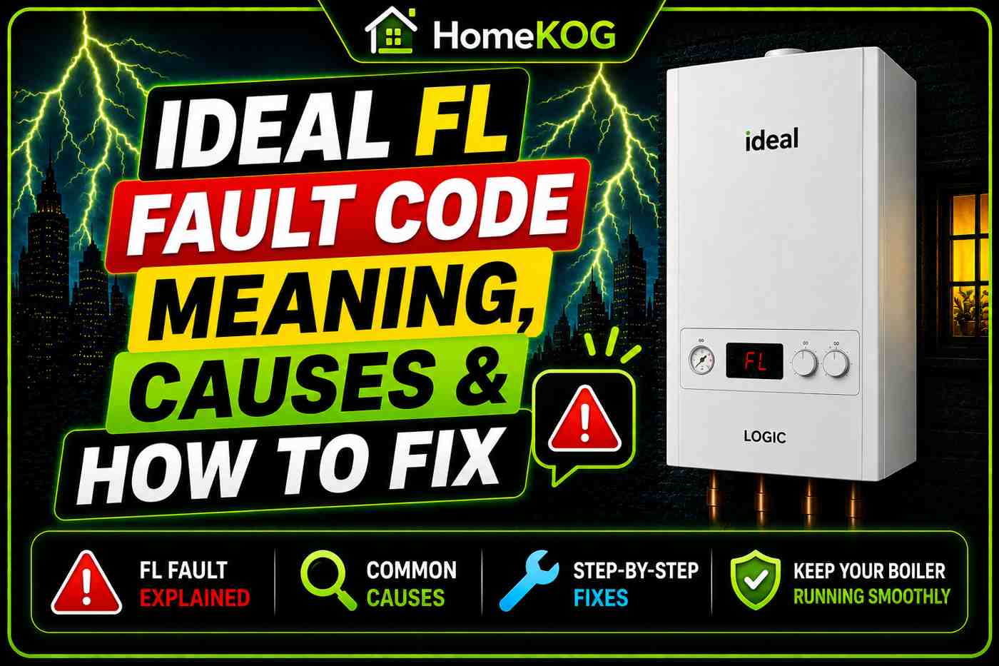 Ideal FL Fault Code Meaning, Causes & How To Fix
