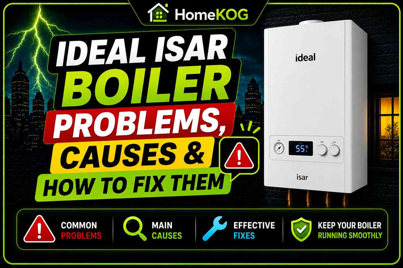 Ideal Isar Boiler Problems, Causes & How To Fix Them