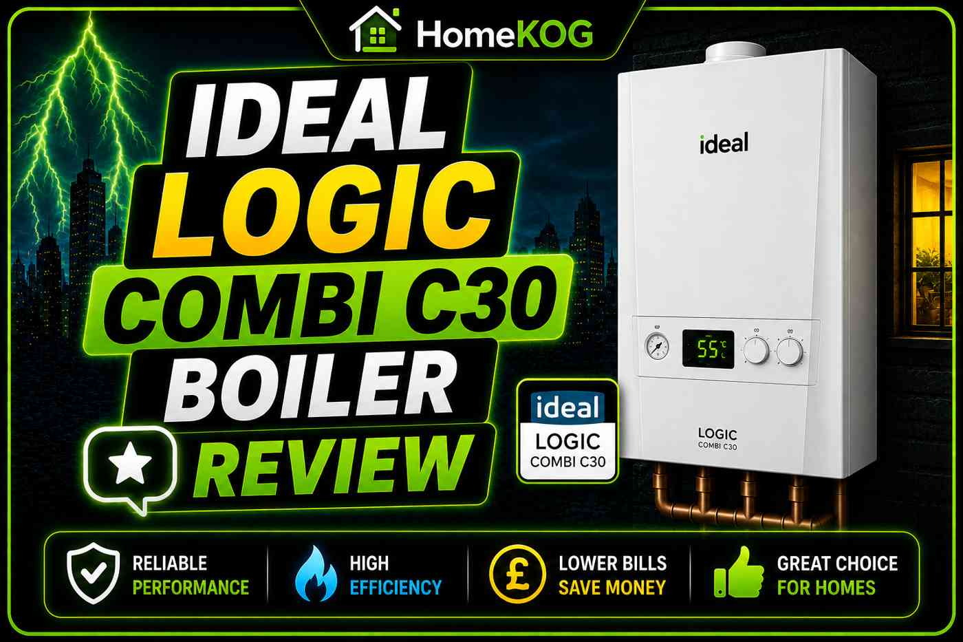 Ideal Logic Combi C30 Boiler Review