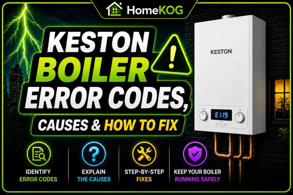 Keston Boiler Error Codes, Causes & How To Fix