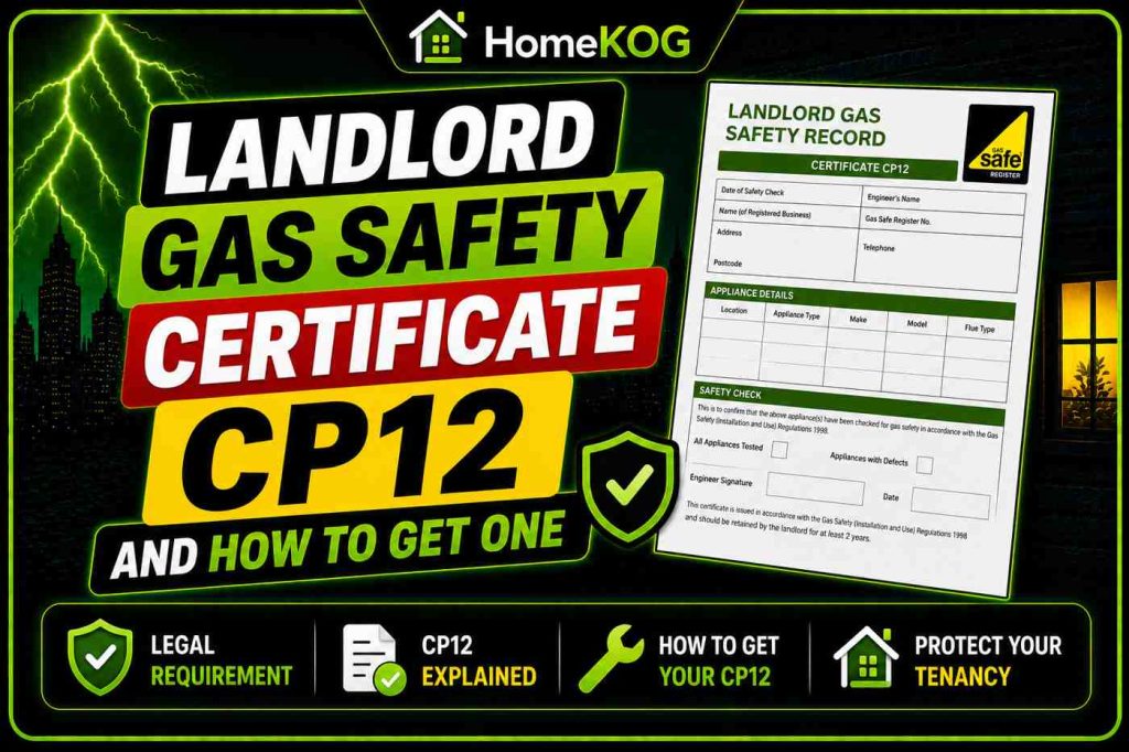 Landlord Gas Safety Certificate CP12 and How To Get One