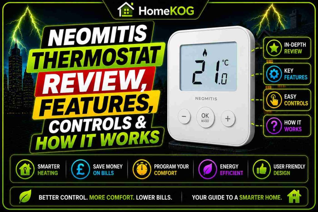 Neomitis Thermostat Review, Features, Controls & How It Works
