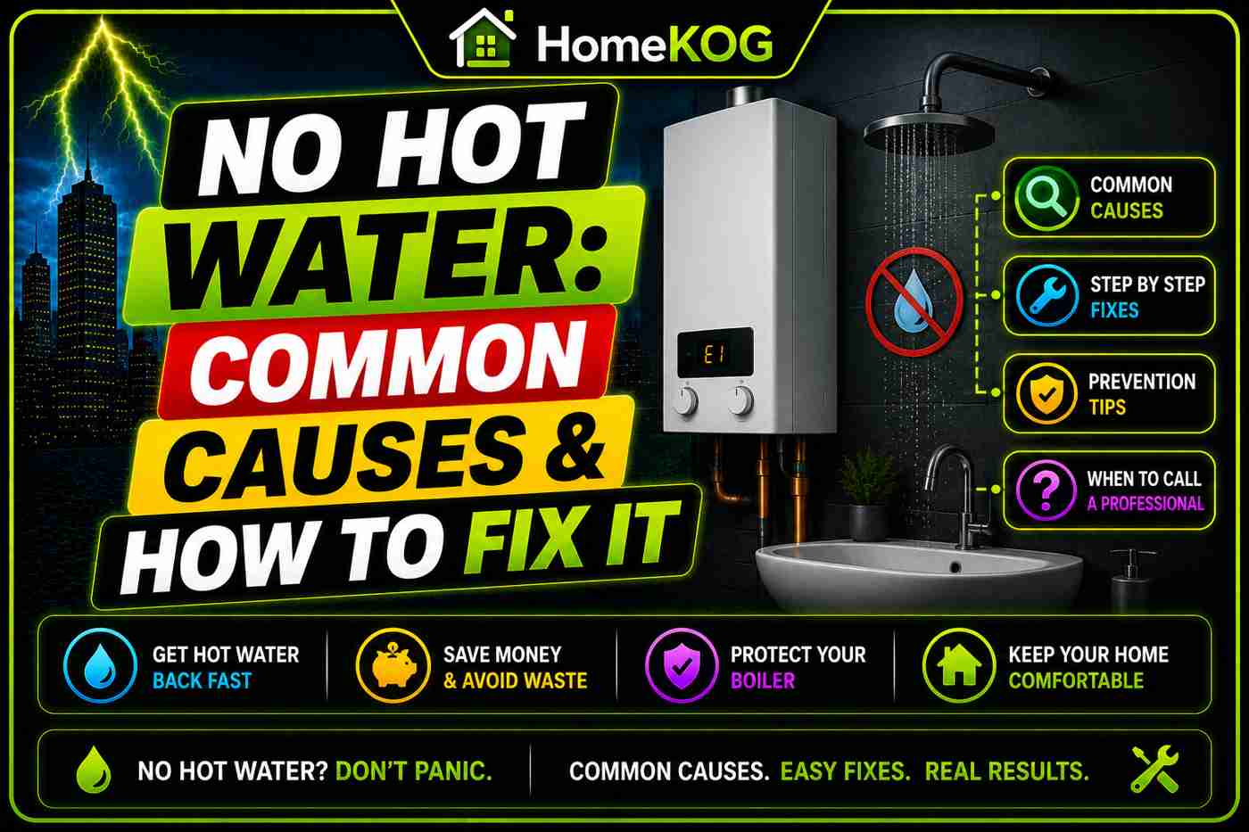 No Hot Water: Common Causes & How To Fix It