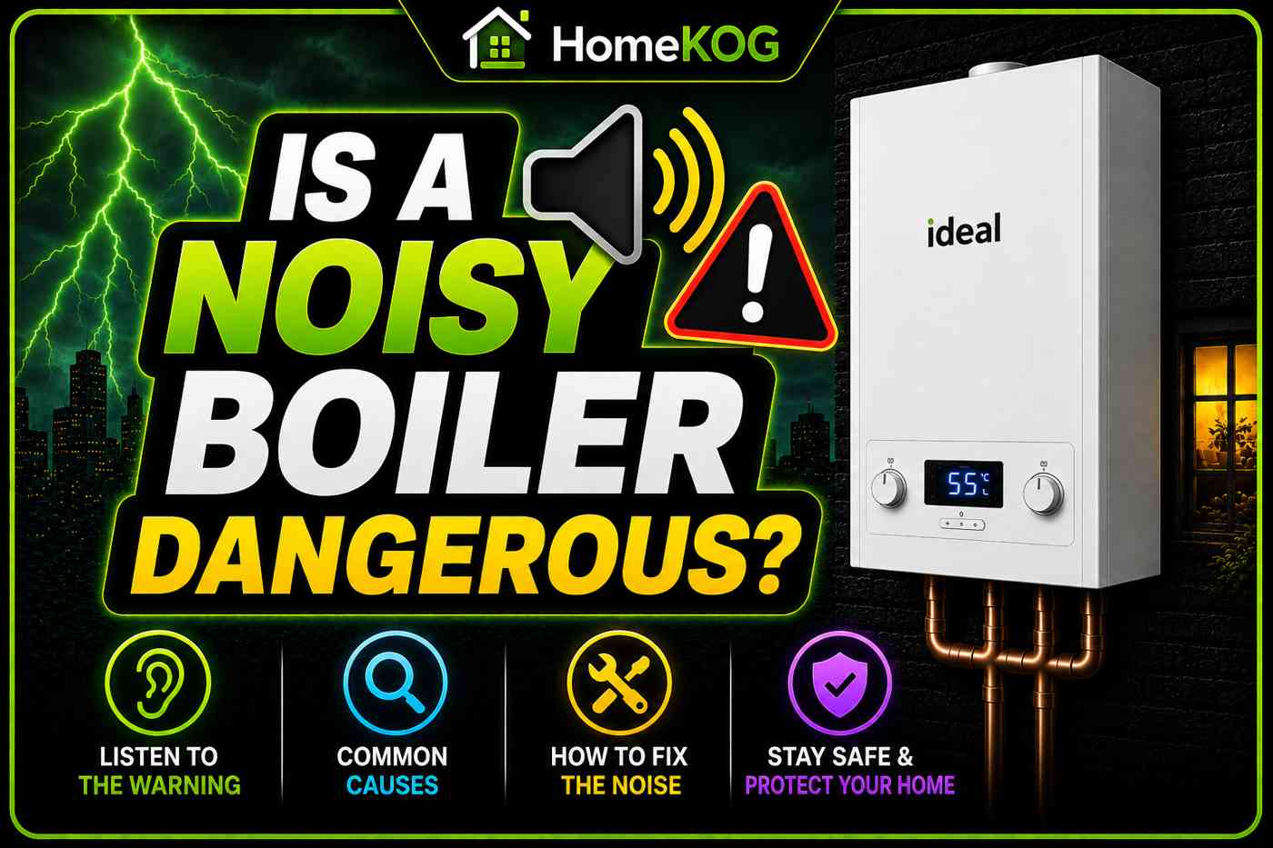 Is a Noisy Boiler Dangerous?