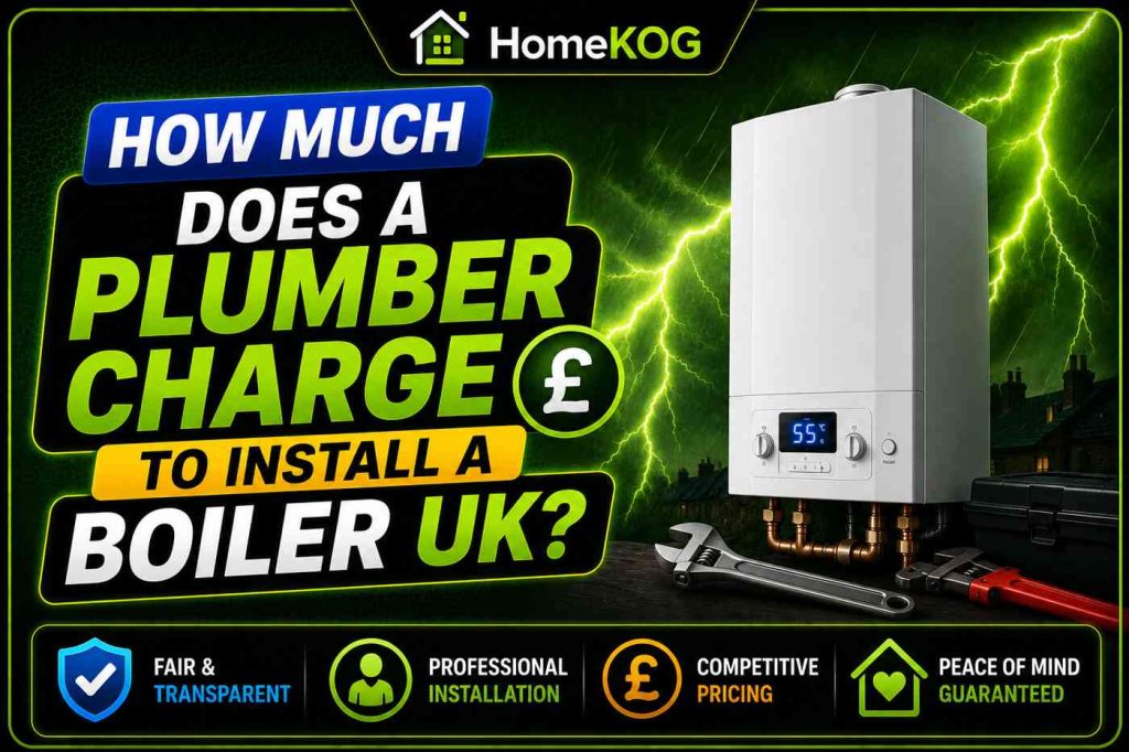 How Much Does a Plumber Charge to Install a Boiler UK?